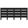 Black Pine Double Bed Frame 135x190 cm - Modern & Sturdy