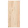 Stylish Solid Pine Wine Cabinet - 56x25x56 cm