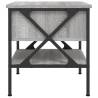 Stylish Grey Sonoma Bedside Table - 40x42x45 cm | HipoMarket