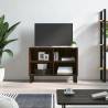 Brown Oak TV Cabinet - 69.5x30x50 cm - Engineered Wood