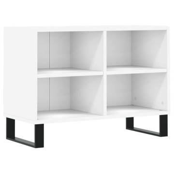 White TV Cabinet 69.5x30x50 cm - Stylish & Functional Storage