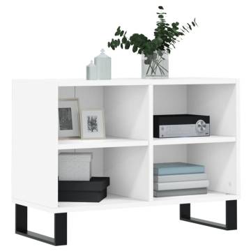 White TV Cabinet 69.5x30x50 cm - Stylish & Functional Storage