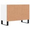 White TV Cabinet 69.5x30x50 cm - Stylish & Functional Storage