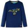 Kids' T-shirt with Long Sleeves Navy 116 Colour navy Size 116 (5-6y) 