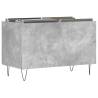 Concrete Grey Record Cabinet – Stylish Vinyl Storage