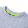 Kids' Long Sleeve T-Shirt Grey Melange - Age 5-6 | Hipomarket