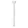 Golf Tees 1000 pcs White 70 mm Bamboo Colour white Size 70 mm 