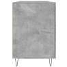 Desk Concrete Grey 140x50x75 cm - Stylish & Practical Furniture