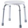 RIDDER Bathroom Stool Round White - 110 kg Capacity | HipoMarket