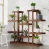 Flower Stand 110x25x110.5 cm - Solid Wood Fir | HipoMarket