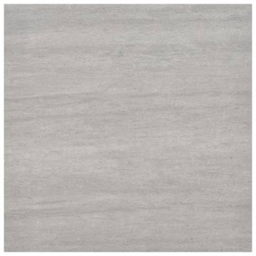 Self-Adhesive PVC Flooring Planks - 5.11 m² Grey Stippled