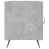 Concrete Grey Bedside Cabinet - Stylish & Durable | Hipo Market