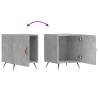 Concrete Grey Bedside Cabinet - Stylish & Durable | Hipo Market