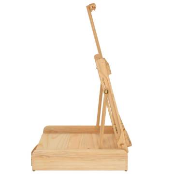 Table Easel with Drawer - Solid Pine 41.5x37x12 cm