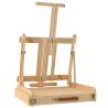 Table Easel with Drawer - Solid Pine 41.5x37x12 cm