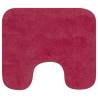 Luxurious Fuchsia Bathroom Mat Set - 2 Pieces | HipoMarket