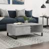 Coffee Table Concrete Grey 90x60x35 cm Engineered Wood Colour concrete grey Quantity in Package 1 