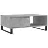 Concrete Grey Coffee Table - Stylish & Functional Design