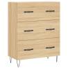 Sonoma Oak Sideboard - Classic Storage Solution (69.5x34x90 cm)