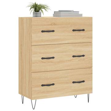 Sonoma Oak Sideboard - Classic Storage Solution (69.5x34x90 cm)