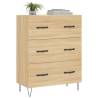 Sonoma Oak Sideboard - Classic Storage Solution (69.5x34x90 cm)