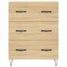 Sonoma Oak Sideboard - Classic Storage Solution (69.5x34x90 cm)