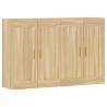 Wall Mounted Cabinets 2 pcs Sonoma Oak | Stylish Storage Solutions