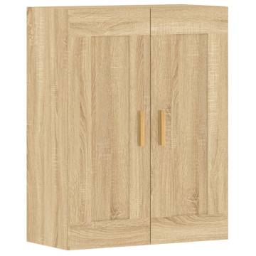 Wall Mounted Cabinets 2 pcs Sonoma Oak | Stylish Storage Solutions