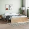 Bed Frame Sonoma Oak 150x200 cm King Size Colour sonoma oak Size 150 x 200 cm 