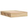 Sonoma Oak King Size Bed Frame - Modern & Stylish Design