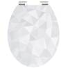 SCHÜTTE High Gloss Toilet Seat with Soft-Close - DIAMOND MDF