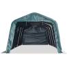 Removable Livestock Tent PVC 3.3x8 m - Dark Green Shelter