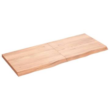 Light Brown Solid Oak Table Top – 120x50 cm | HipoMarket