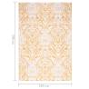 Stylish Outdoor Rug Yellow 140x200 cm for Cozy Spaces