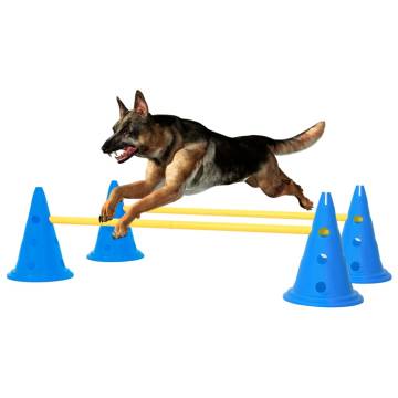 Dog Activity Obstacle Set - Blue & Yellow | Hipomarket