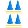 Dog Activity Obstacle Set - Blue & Yellow | Hipomarket