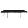 Manual Retractable Awning 6x3.5m Anthracite - Hipomarket