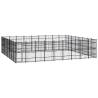 Outdoor Dog Kennel Steel 66.36 m² Size 864 x 768 x 200 cm Quantity in Package 1 