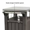 Keter Multifunctional Outdoor BBQ Table - Unity XL Woodlook