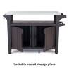 Keter Multifunctional Outdoor BBQ Table - Unity XL Woodlook