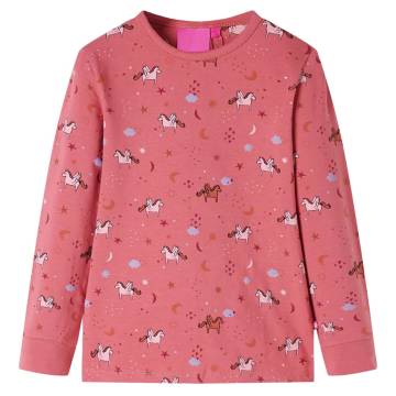 Kids' Old Pink Pyjamas with Long Sleeves - Size 140 | Hipo Market