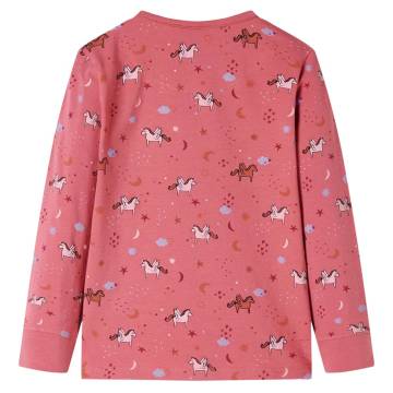 Kids' Old Pink Pyjamas with Long Sleeves - Size 140 | Hipo Market