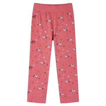 Kids' Old Pink Pyjamas with Long Sleeves - Size 140 | Hipo Market