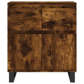 Stylish Smoked Oak Sideboard - 60x35x70 cm | HipoMarket UK