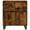 Stylish Smoked Oak Sideboard - 60x35x70 cm | HipoMarket UK