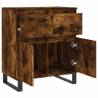 Stylish Smoked Oak Sideboard - 60x35x70 cm | HipoMarket UK