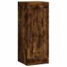 Stylish Highboard in Smoked Oak - 34.5x34x180 cm | HIPO Market