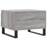 Stylish Grey Sonoma Coffee Table - 50x46x35 cm | HipoMarket