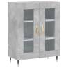 Highboard Concrete Grey 69.5x34x180 cm - Stylish Storage Solution