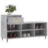 Shoe Cabinet Concrete Grey - Stylish Storage Solution